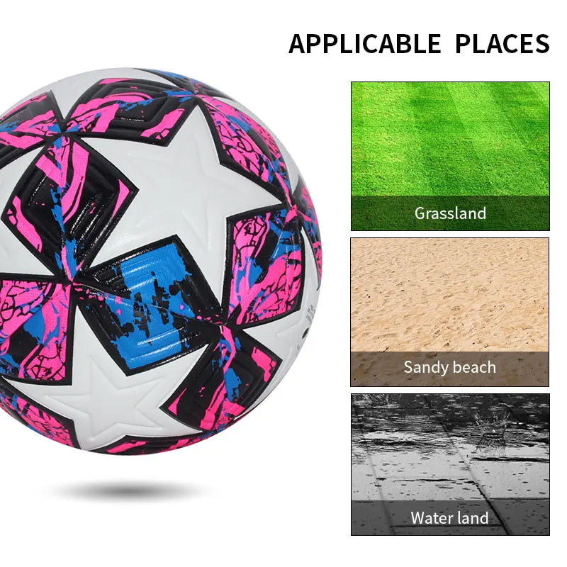 Standard Soccer Ball Professional Outdoors Sports Match Balls Training